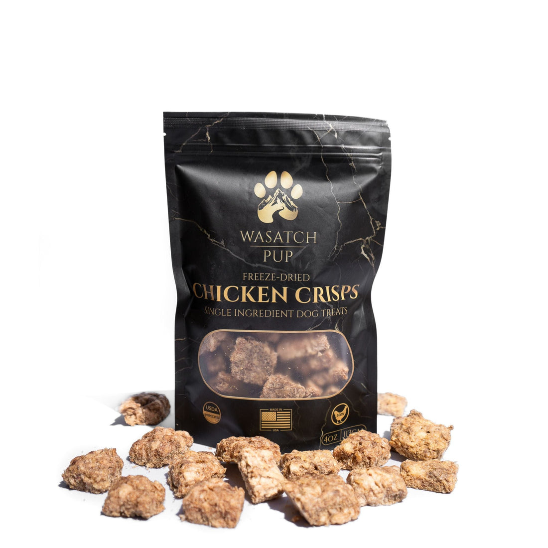 Freeze-Dried Chicken Crisps