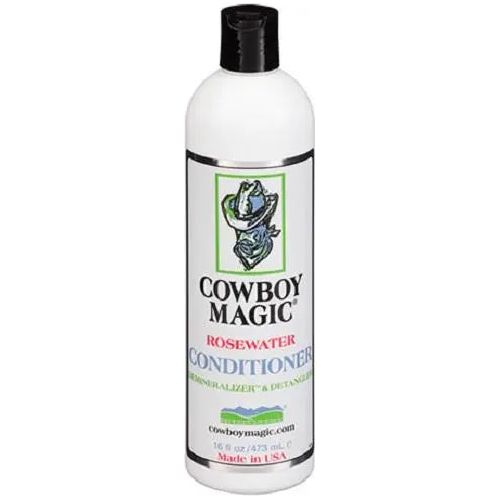 Cowboy Magic Concentrated Rosewater Conditioner 16 oz. Horse Dogs Cat &amp; Humans