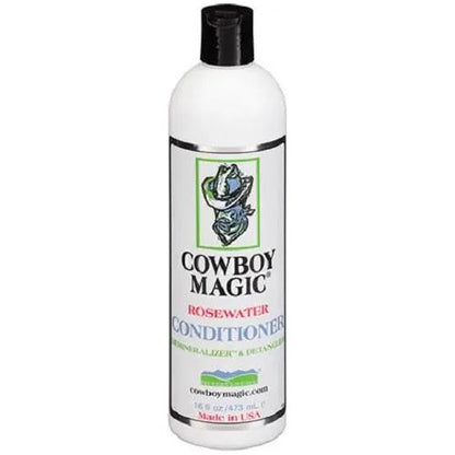 Cowboy Magic Concentrated Rosewater Conditioner 16 oz. Horse Dogs Cat &amp; Humans