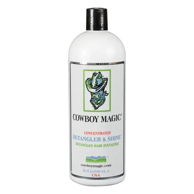 Cowboy Magic Detangler and Shine Concentrate 32 oz. for Dogs Humans &amp; Horses
