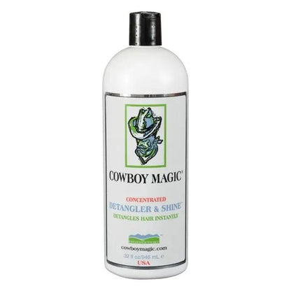 Cowboy Magic Detangler and Shine Concentrate 32 oz. for Dogs Humans &amp; Horses