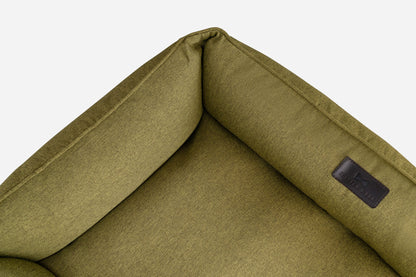 Chester &amp; Lee | Cotton Sleeper Dog Bed Olive