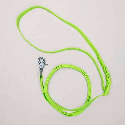 Tilley + Me PVC Handsfree Dog Leash - All Weather Waterproof Durable &amp; Odor-Resistant