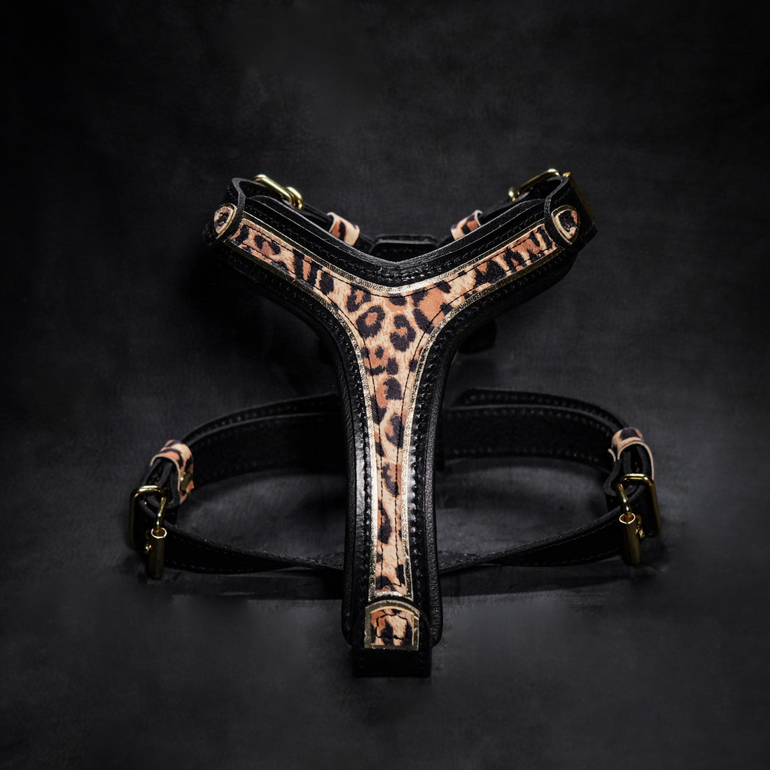 The Leopard Harness Small to Medium Size