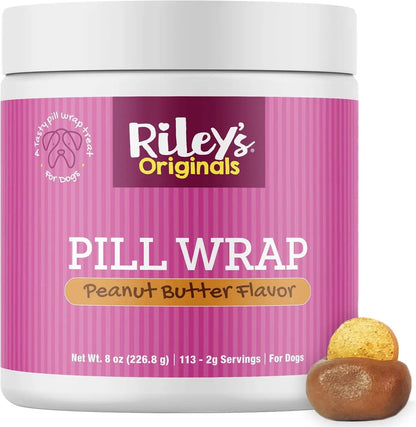 Dog Pill Wrap Paste Cheese &amp; Bacon Flavor, Easy Pill Masking Treat