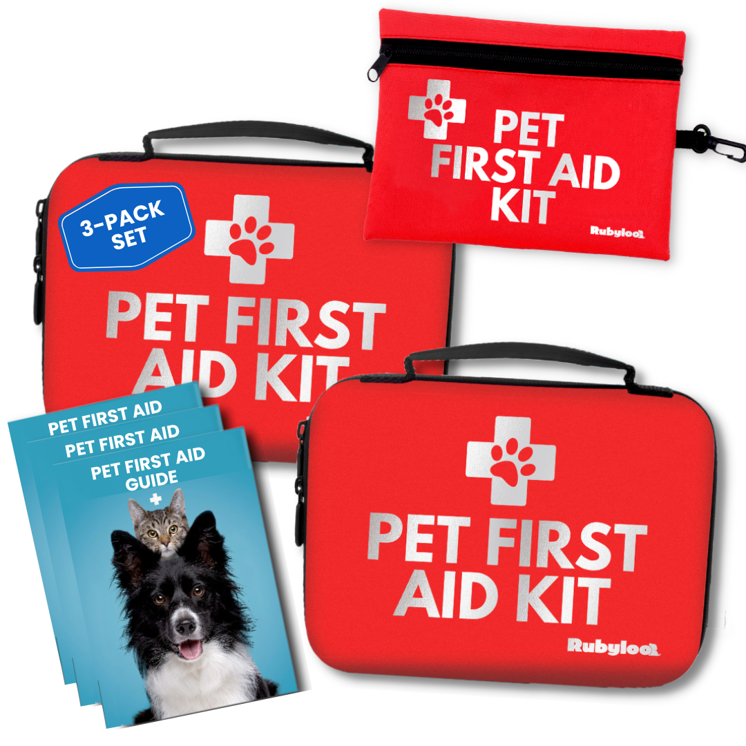 Pet First Aid Kit for Dogs &amp; Cats with Vet-Approved Essentials