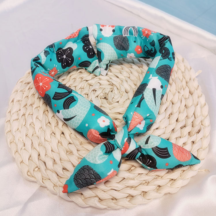Scarf pet drool scarf cat and dog scarf holiday photo