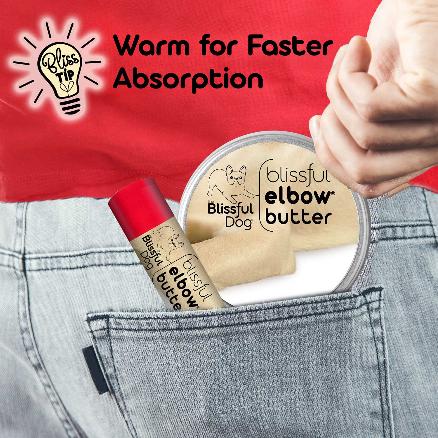 Blissful Elbow® Butter Conditions Your Dog&