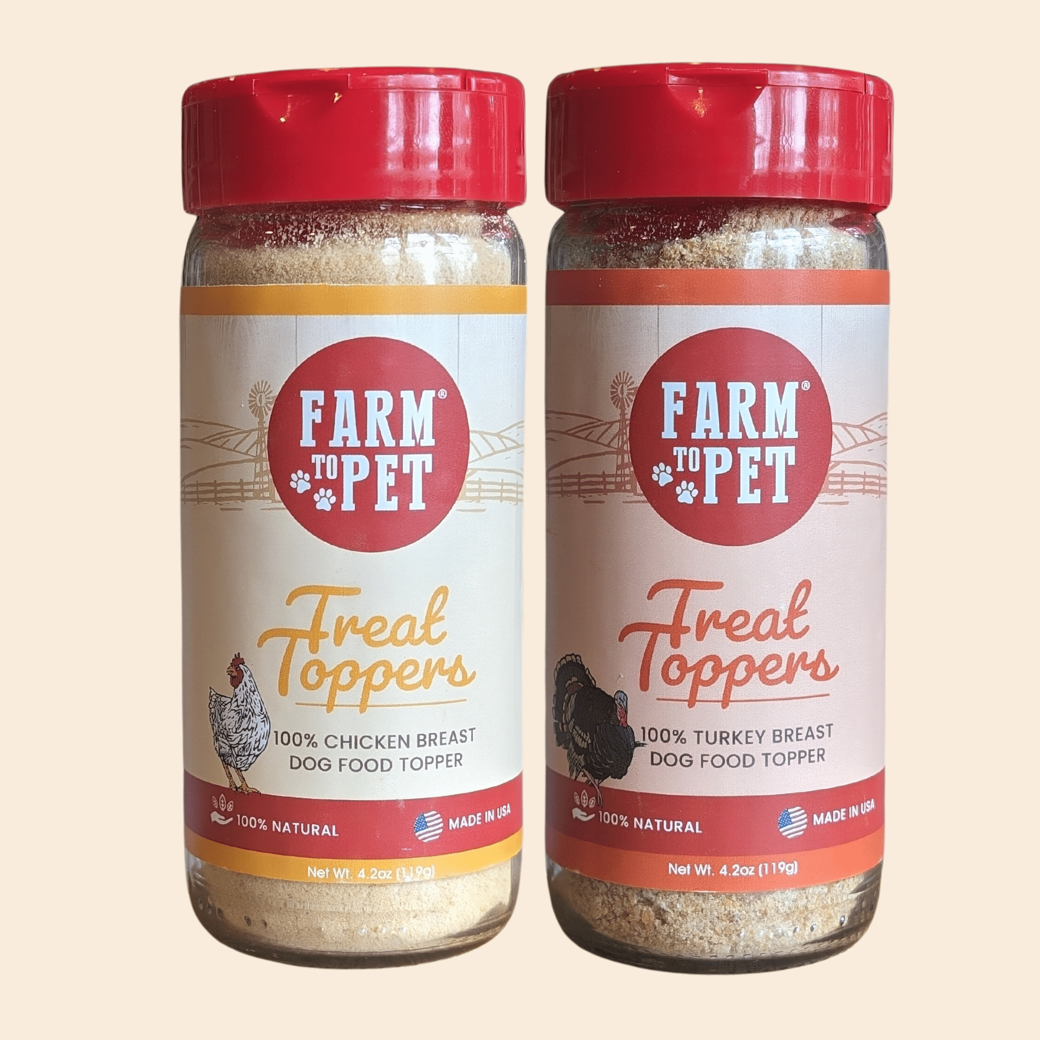 Chicken &amp; Turkey Dog Food Topper Bundle