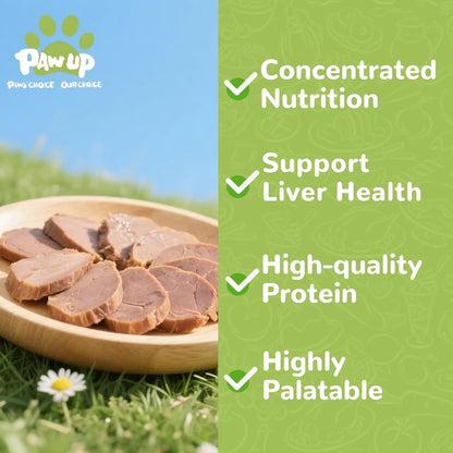 Freeze Dried Chicken Liver &amp; Heart Dog &amp; Cat Treats 2.1oz Grain Free