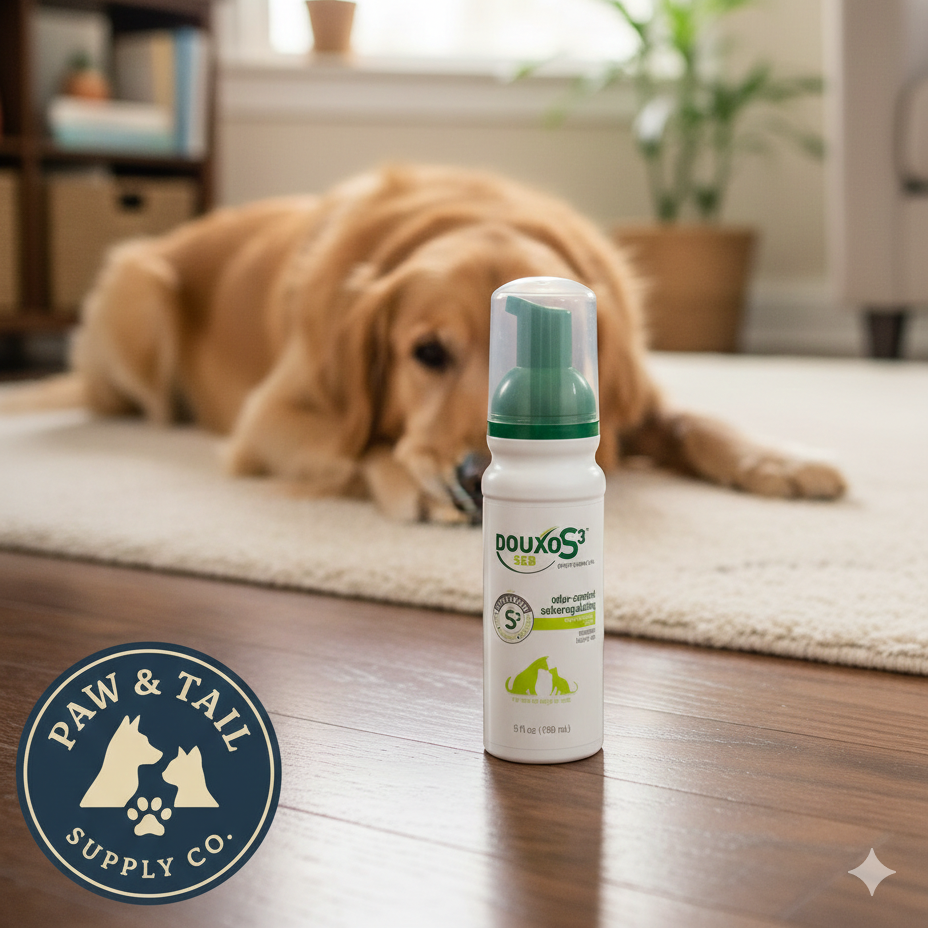 Douxo S3 SEB Mousse 5.1 oz Relief For Seborrhea In Dogs And Cats