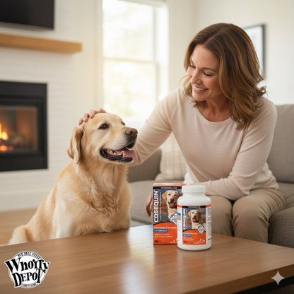 Cosequin Max Plus MSM &amp; HA for Dogs 120 Chewable Tablets Joint Support