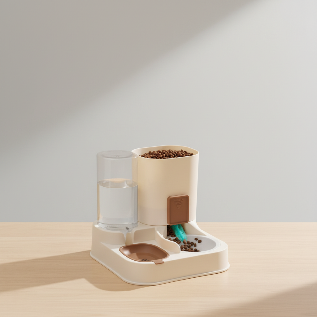 Gravity Auto Feeder &amp; Water Station