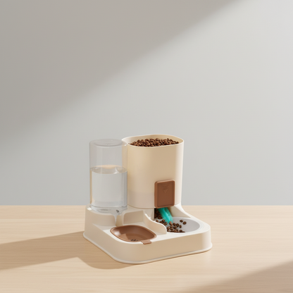 Gravity Auto Feeder &amp; Water Station