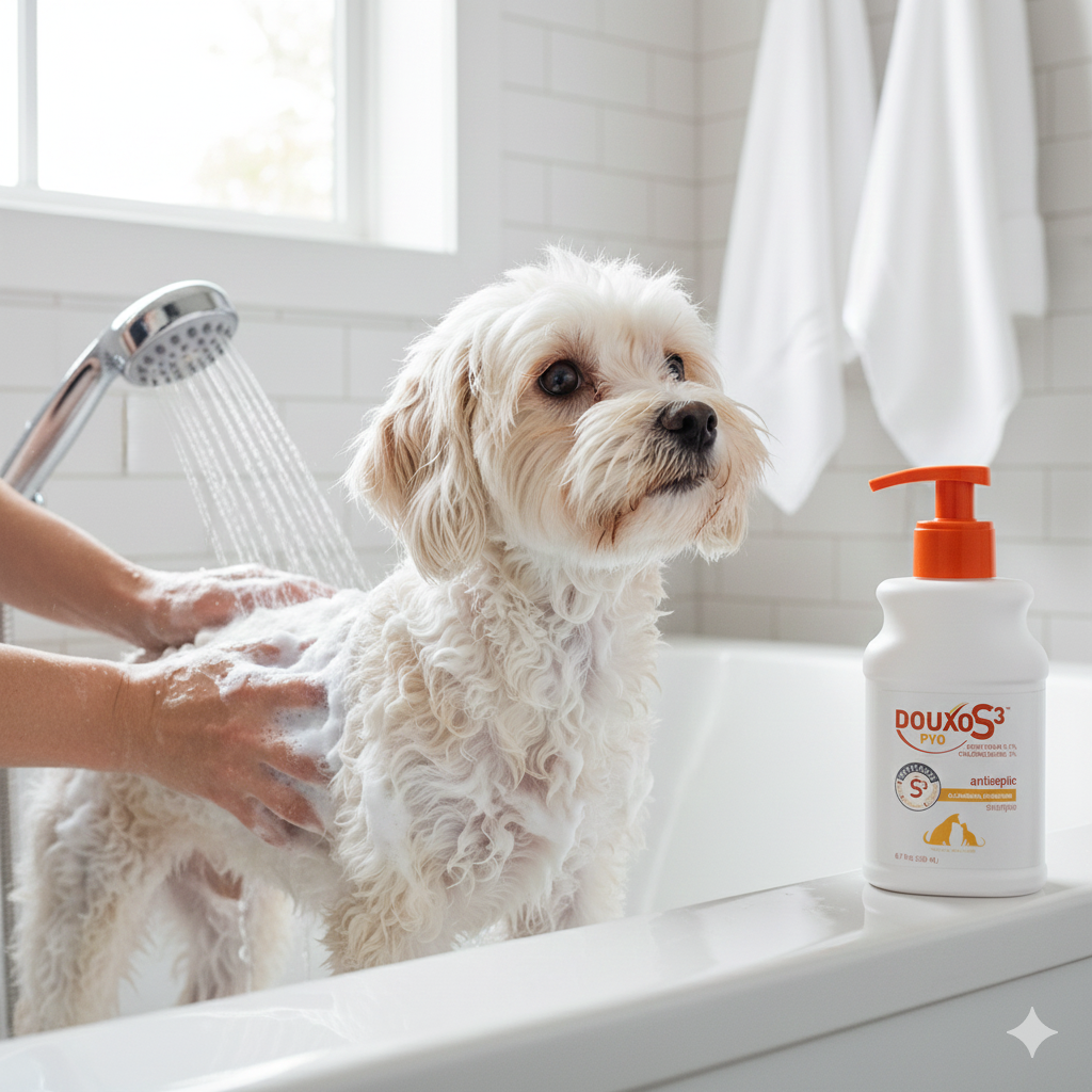 Douxo S3 PYO Shampoo 6.7 oz Dog &amp; Cat Antiseptic Itch Relief Skin Care