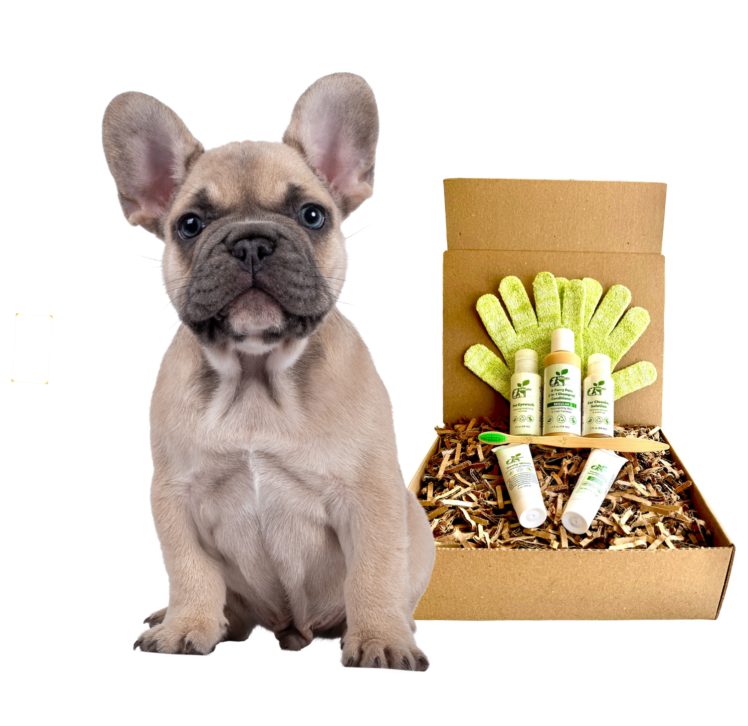 4-FURRY DOGS *REGULAR GROOMING KIT