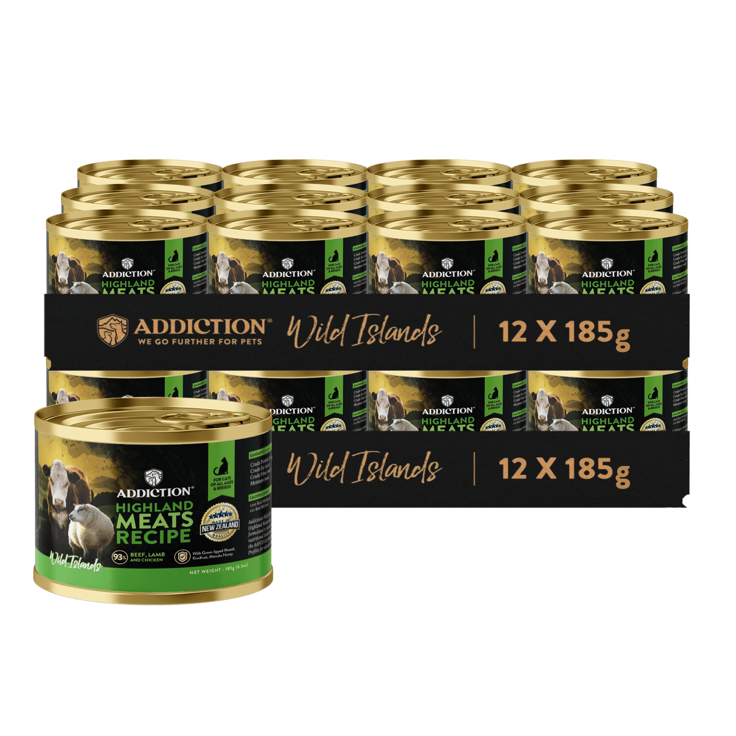 Wild Islands Highland Meats Premium Lamb &amp; Beef Grain-Free Canned Cat Food