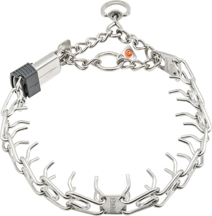 Herm Sprenger Prong Dog Training Collar Chrome Steel Anti Pull Adjustable