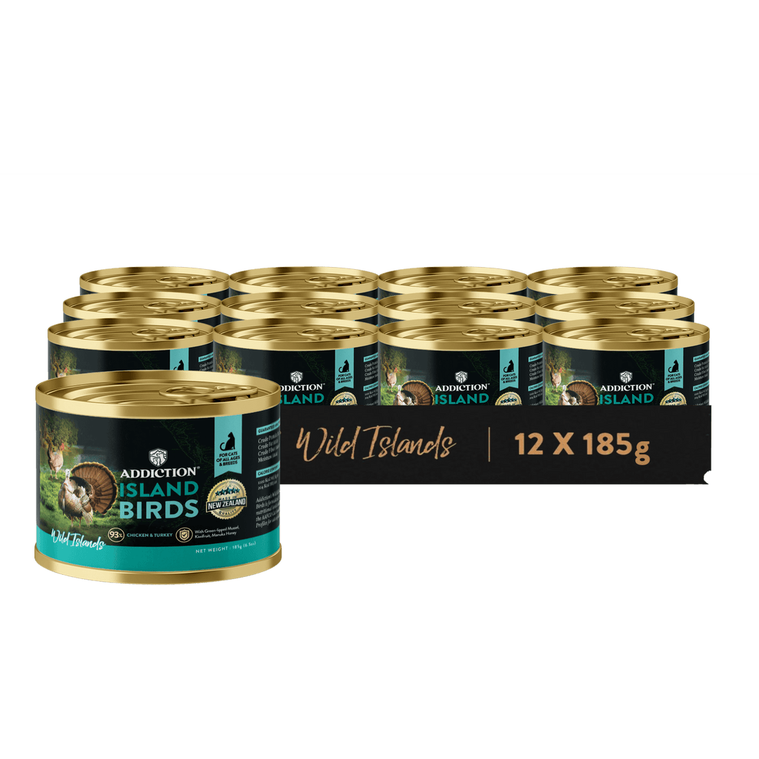 Wild Islands Island Birds Premium Chicken &amp; Turkey Grain-Free Canned Cat Food