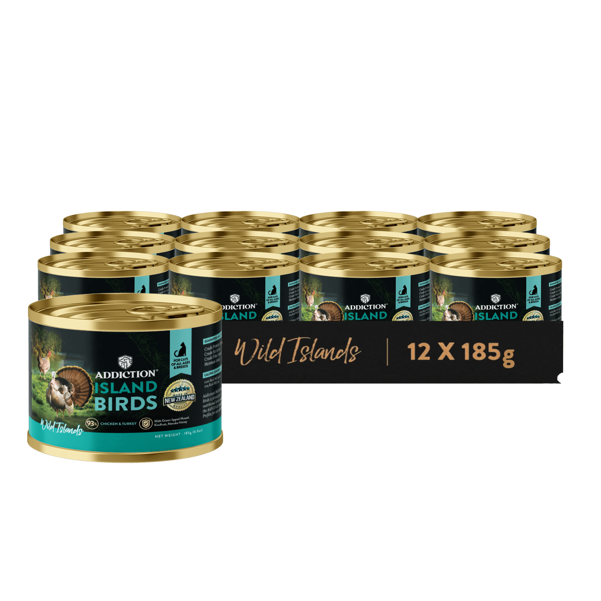 Wild Islands Island Birds Premium Chicken &amp; Turkey Grain-Free Canned Cat Food