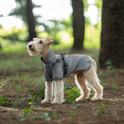 Milou &amp; Lumi Dog Waterproof Reflective Jacket with Harness