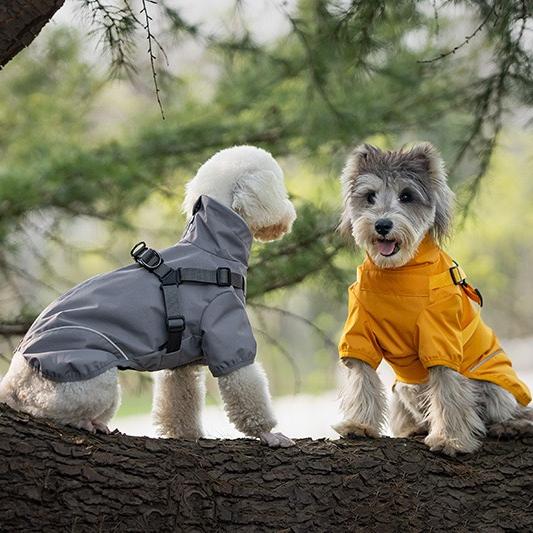 Milou &amp; Lumi Dog Waterproof Reflective Jacket with Harness