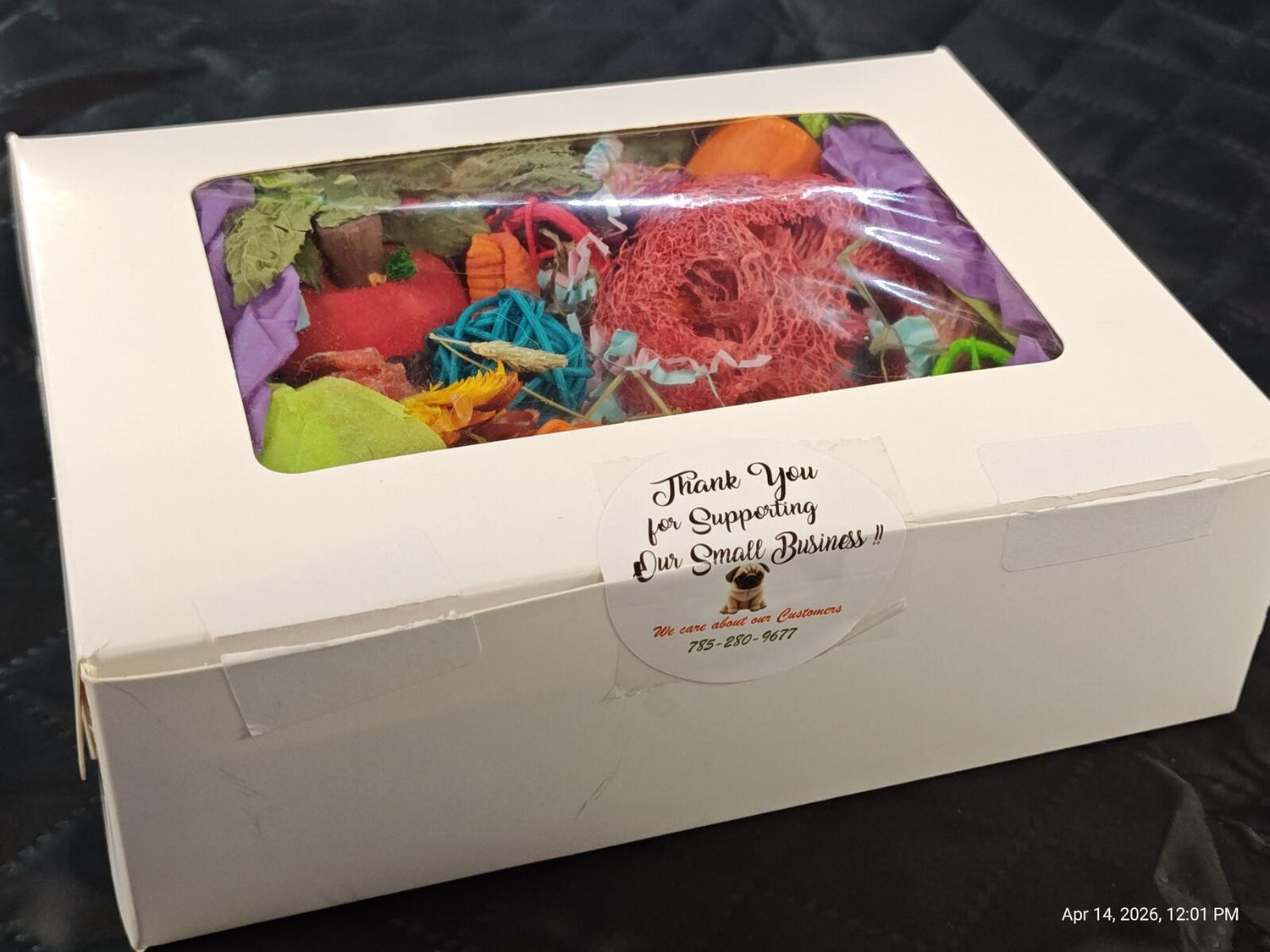 "Ultimate" Toy, Chew and Treat Box - Chinchillas, Guinea Pigs, Rabbits