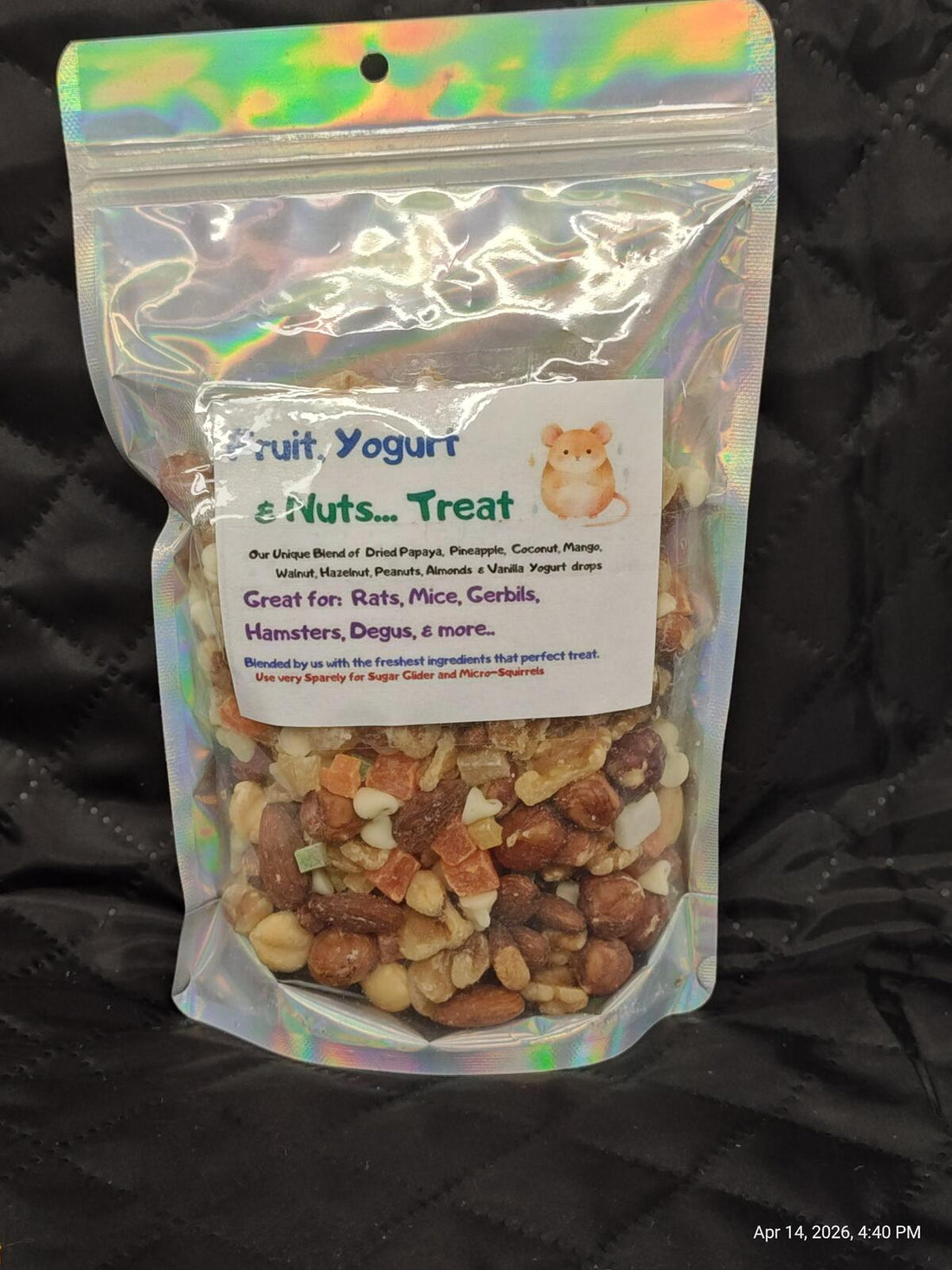 Fruit Nuts Yogurt Blend for Rats – Gourmet Treats by PNC Family FInds