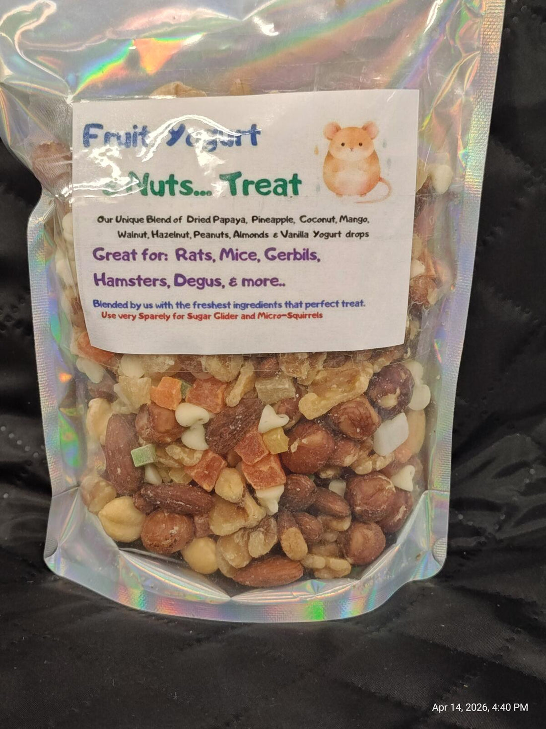 Fruit Nuts Yogurt Blend for Rats – Gourmet Treats by PNC Family FInds
