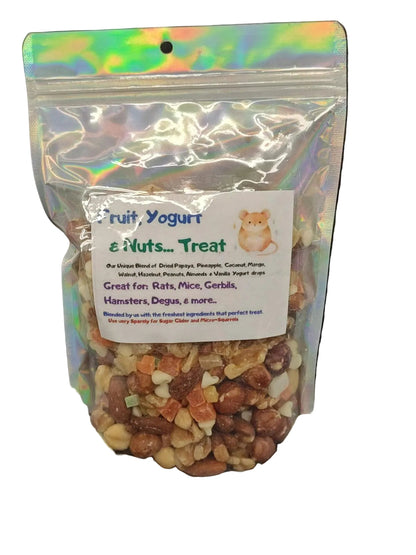 Fruit Nuts Yogurt Blend for Rats – Gourmet Treats by PNC Family FInds