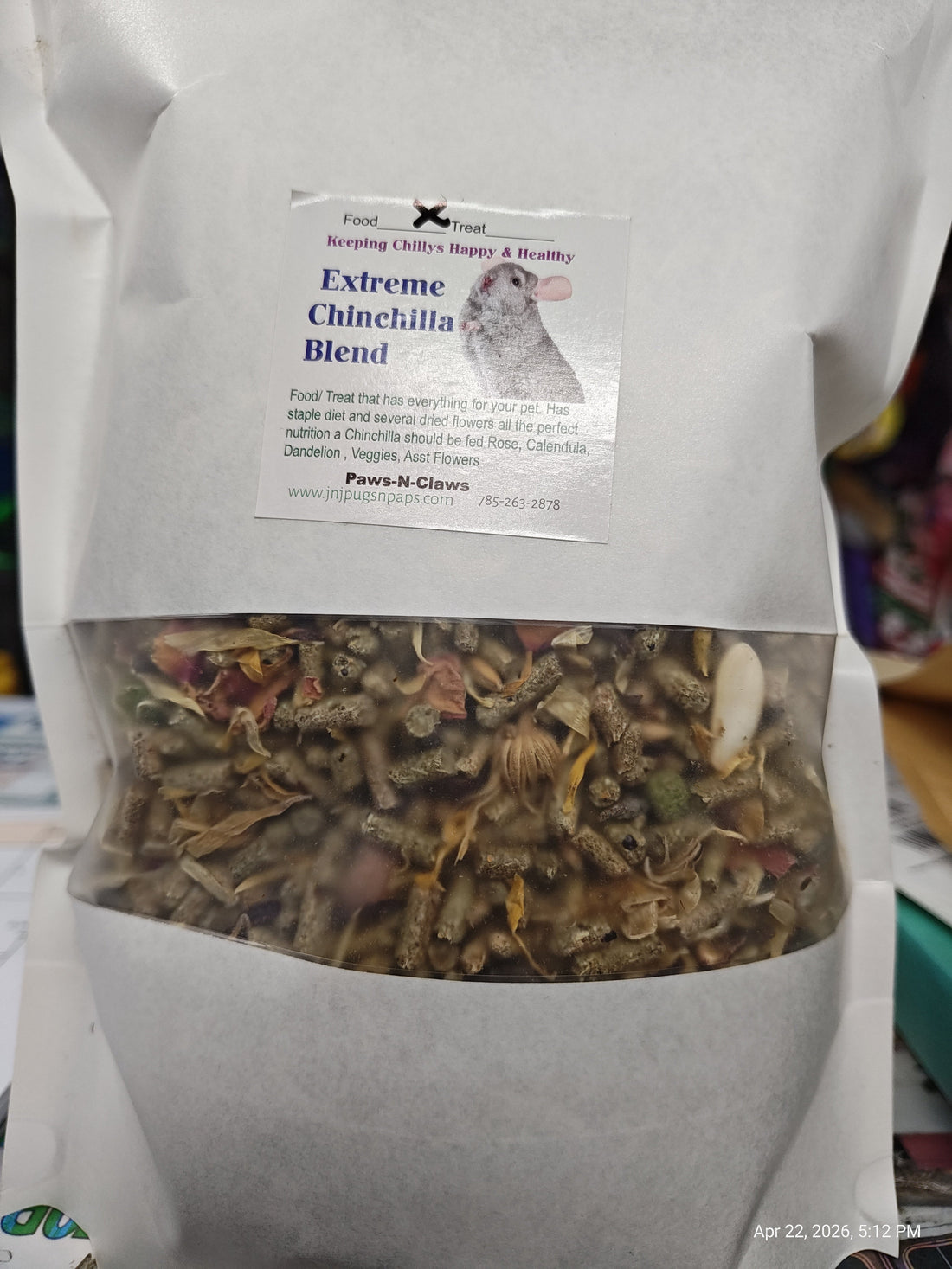 Chinchilla Extreme Blend "Our Blend" 2lb