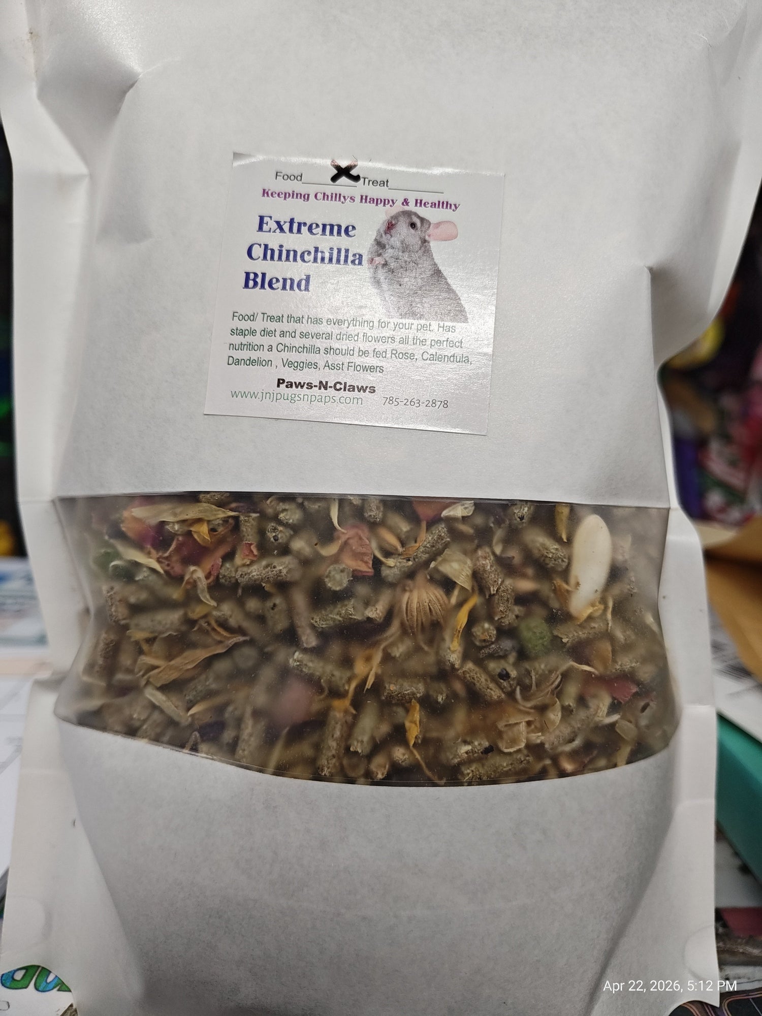 Chinchilla Extreme Blend "Our Blend" 2lb