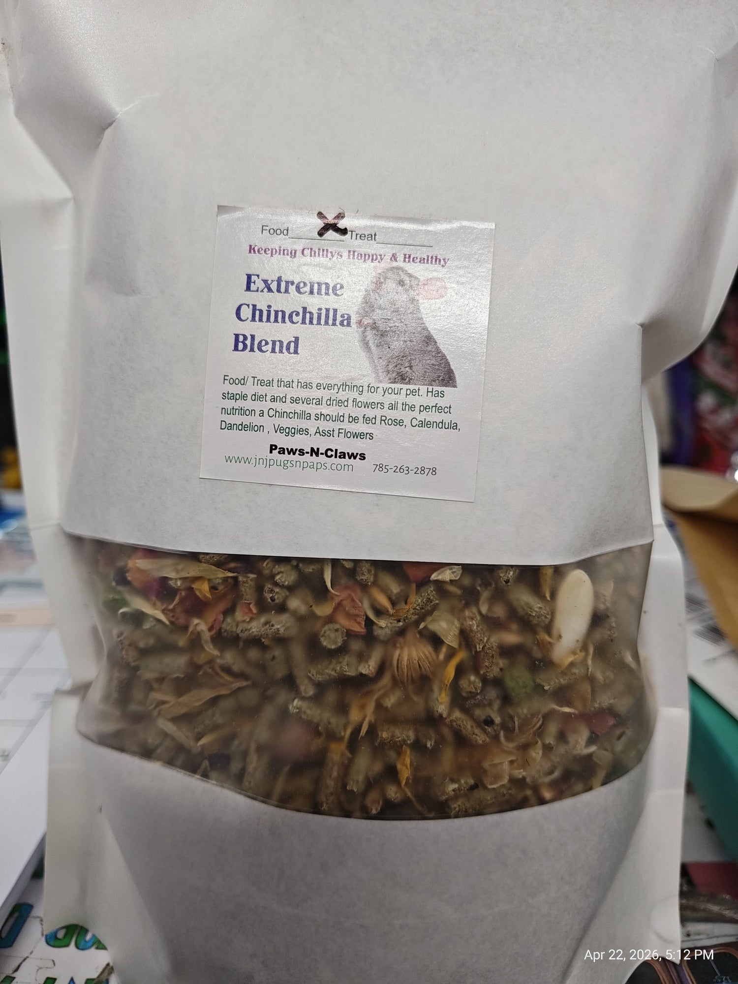 Chinchilla Extreme Blend "Our Blend" 2lb