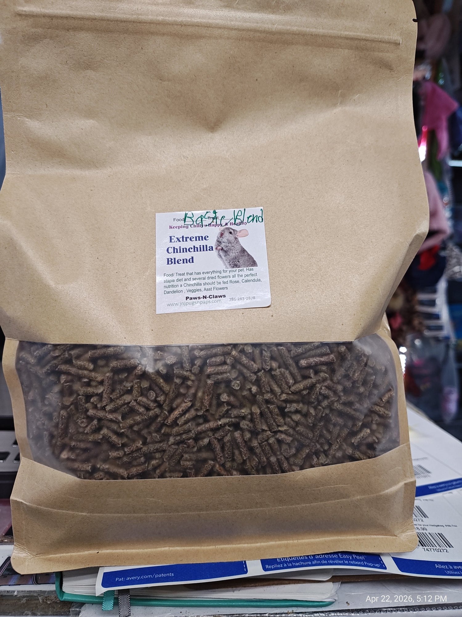 Chinchilla Basic Blend "Our Blend" 3