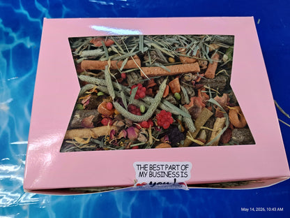 Fun &amp; Forage "No More Boredom" Box 10 OZ- Chinchillas, Guinea Pigs, Rabbits