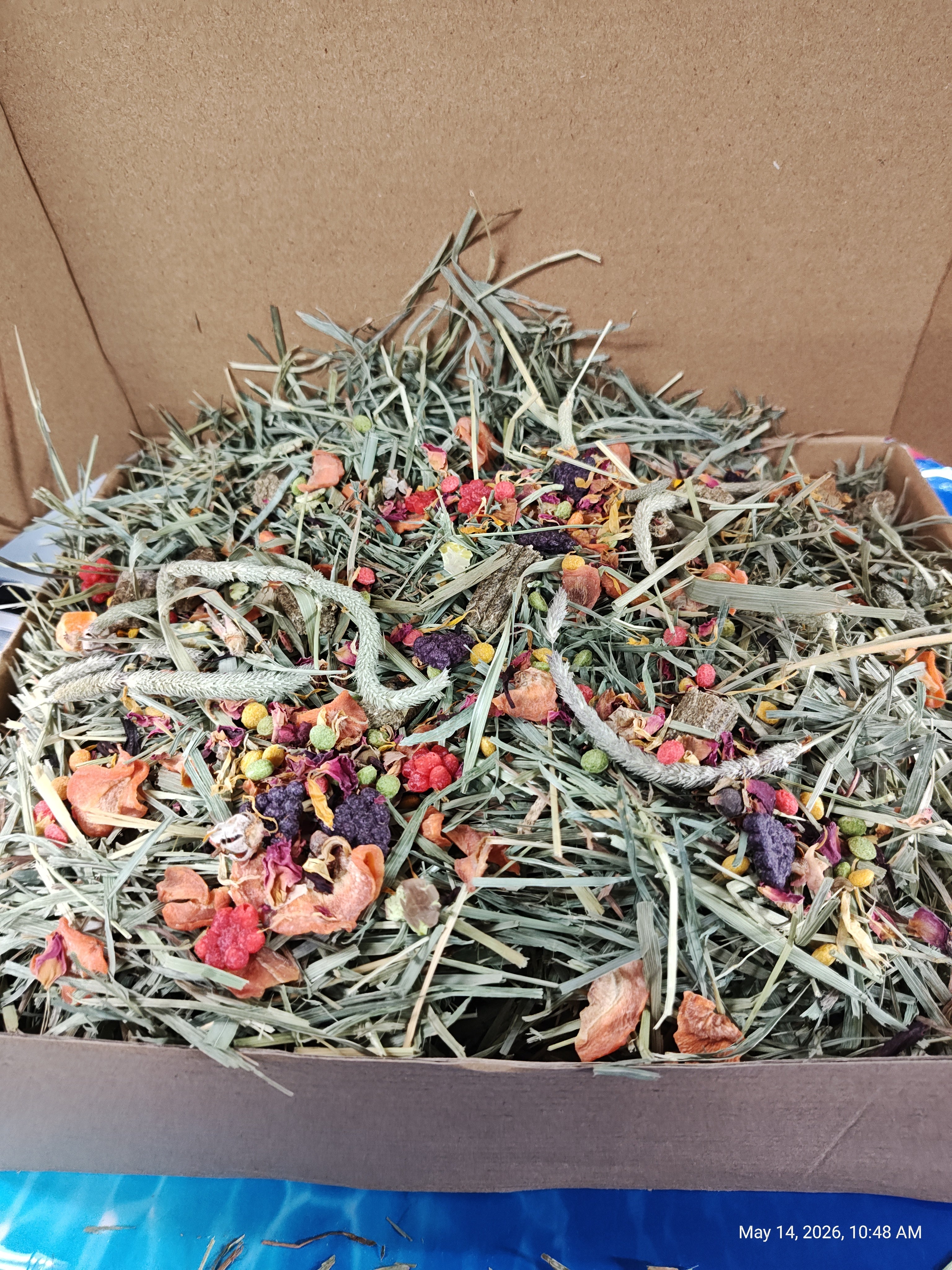 Fun &amp; Forage Box  "No More Boredom" Box - Chinchillas, Guinea Pigs, Rabbits 26 OZ BOX