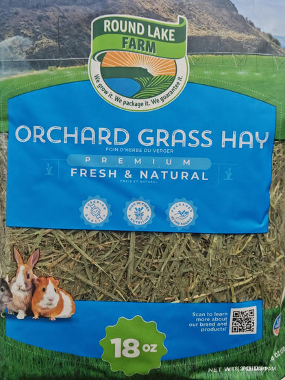 Orchard Grass Hay for Pets  10oz Resealable Bag