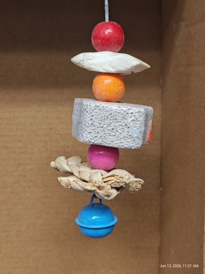 Flower Pumice Hanging Chew toys