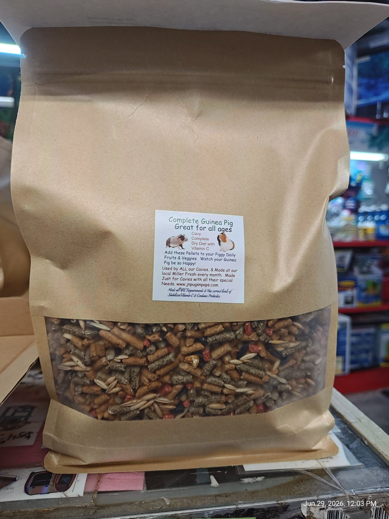 Guinea Pig "Our Extreme Blend" Fresh milled 4