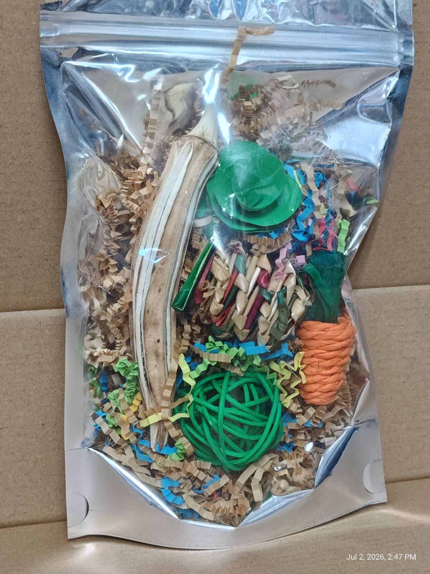 Play &amp; Snuggle Toy and Crinkle Pack