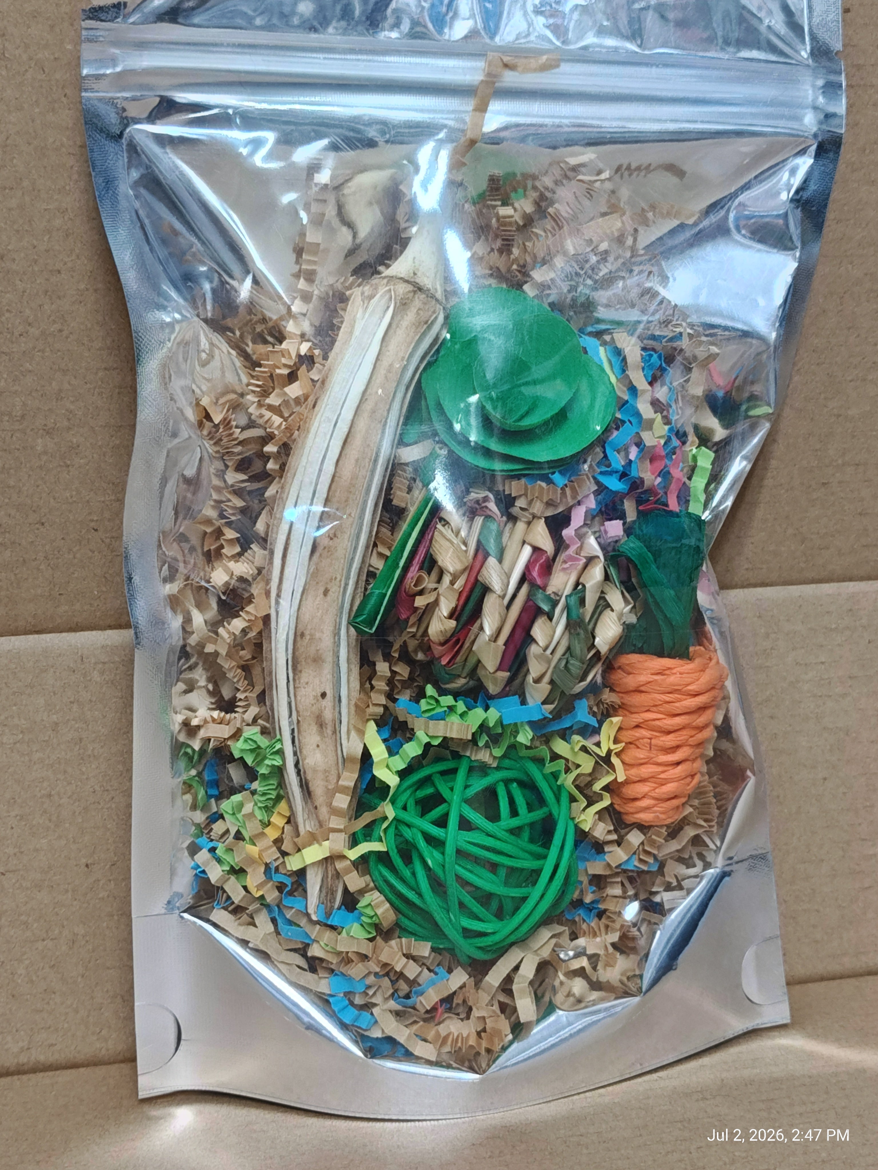 Play &amp; Snuggle Toy and Crinkle Pack