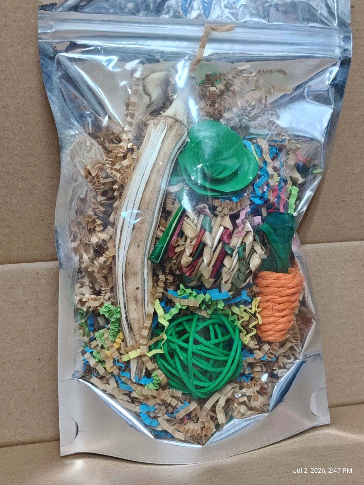 Play &amp; Snuggle Toy and Crinkle Pack