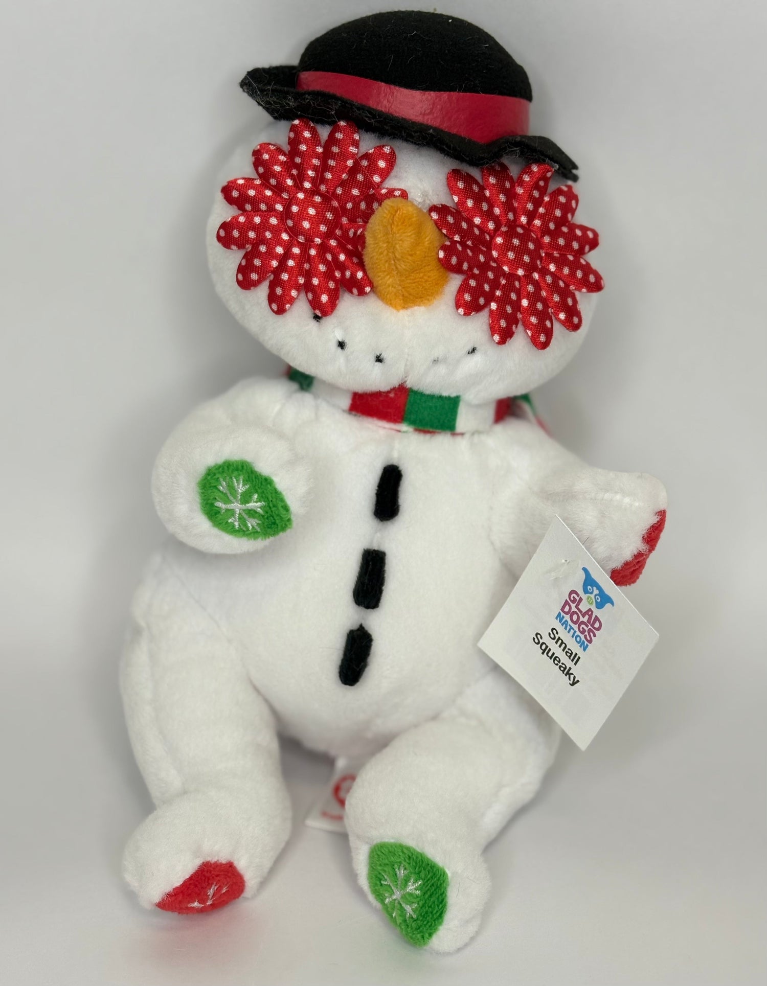 25% OFF! Small Stuffed &amp; SQUEAKY Plush Holiday &amp; Winter Dog Toys