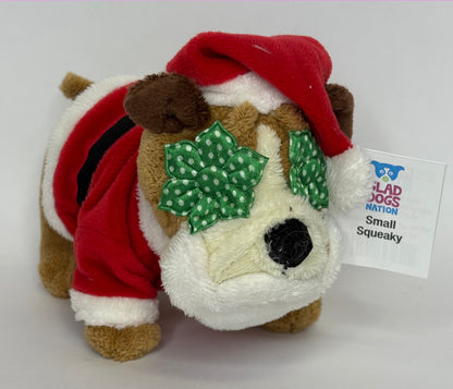 25% OFF! Small Stuffed &amp; SQUEAKY Plush Holiday &amp; Winter Dog Toys