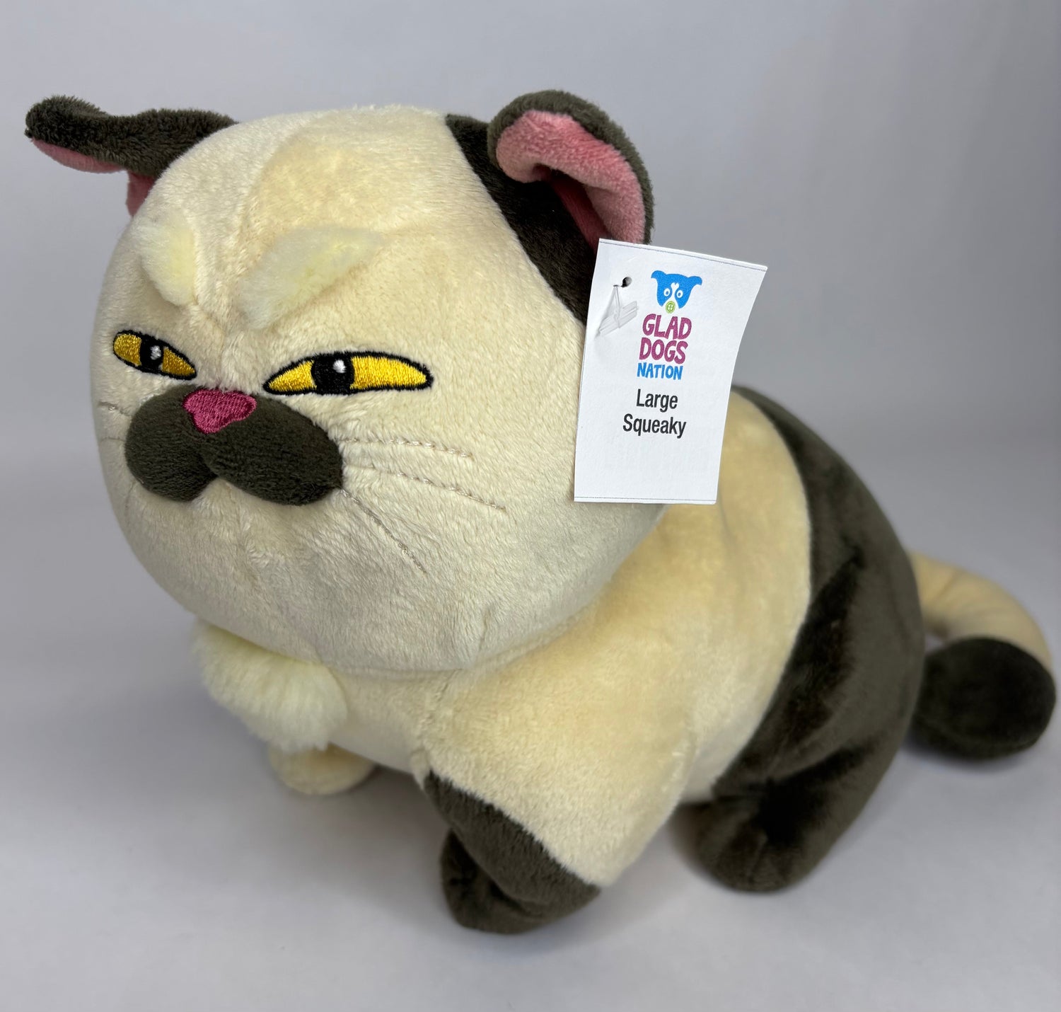 Large Cartoon Character Squeak &amp; NO Squeak Dog Toys: 11"-14"