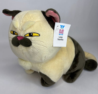 Large Cartoon Character Squeak &amp; NO Squeak Dog Toys: 11"-14"