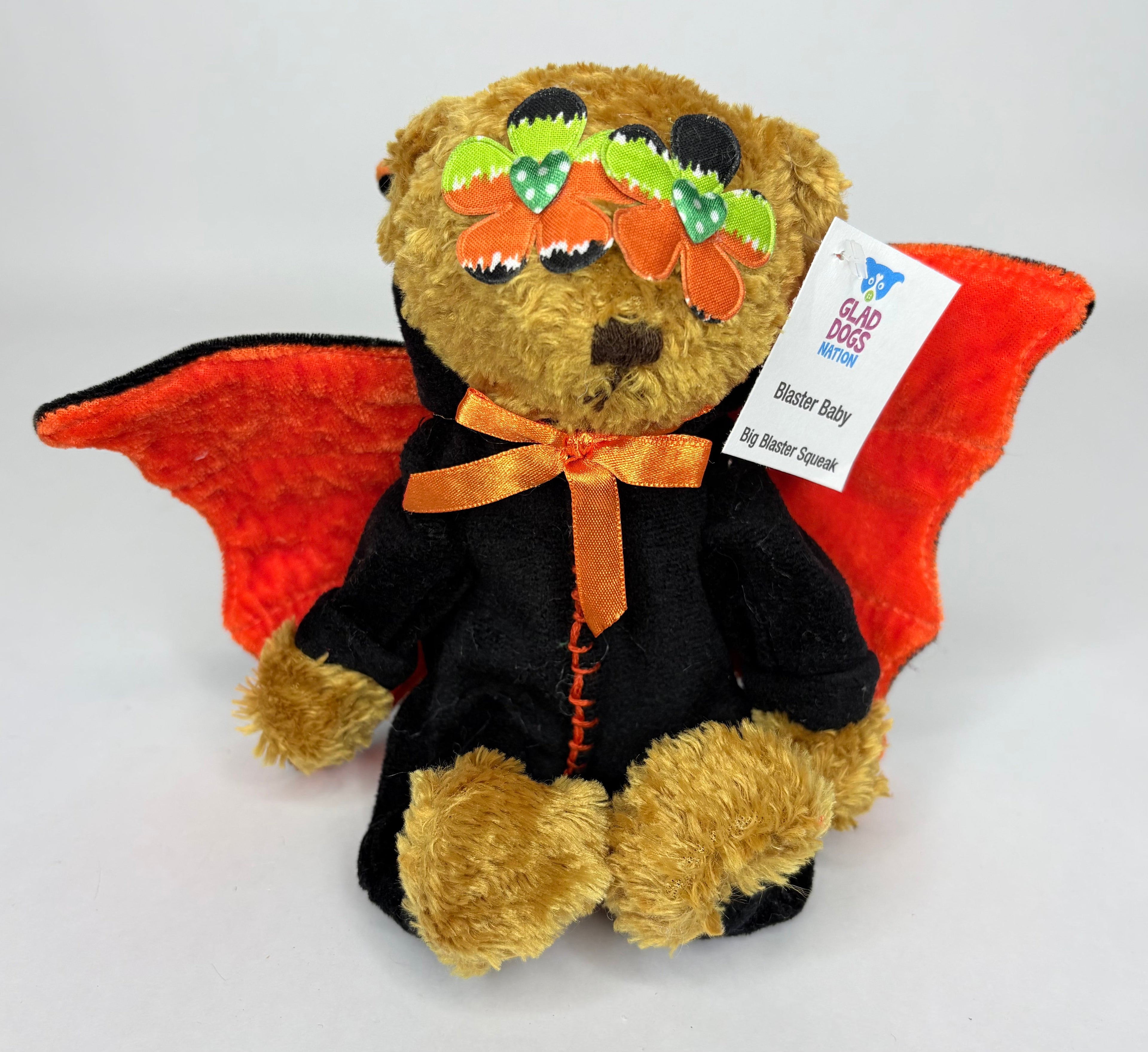 30% OFF! Glad Dogs Halloween SQUEAK &amp; NO SQUEAK Dog Toys: TINY &amp; BLASTER BABIES
