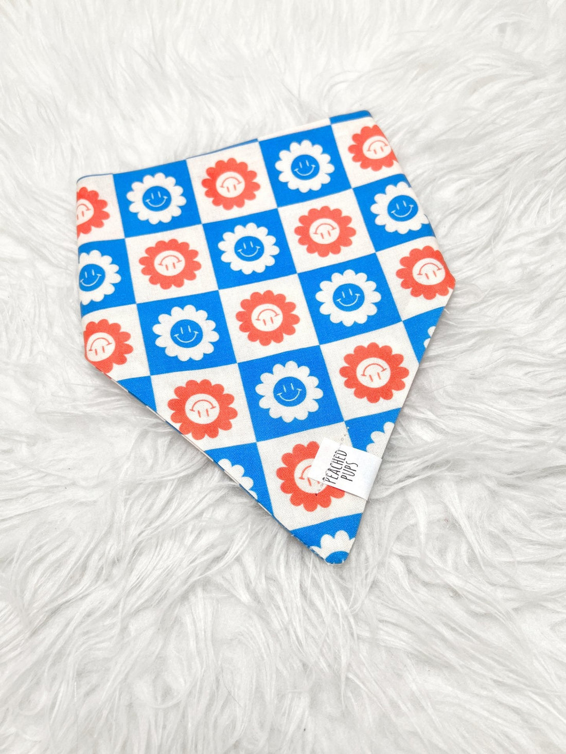 Red, White &amp; Bloom Dog Bandana
