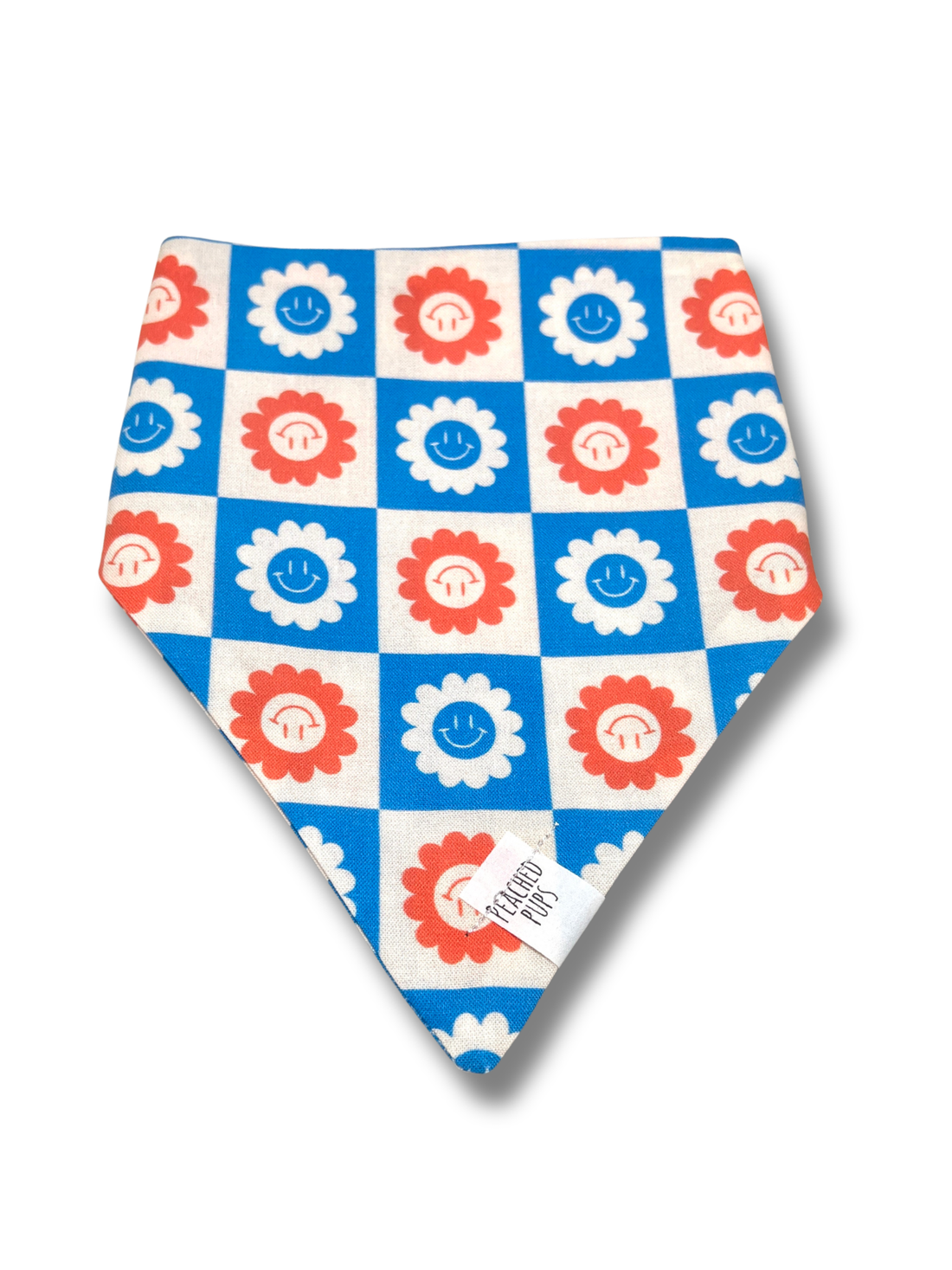 Red, White &amp; Bloom Dog Bandana