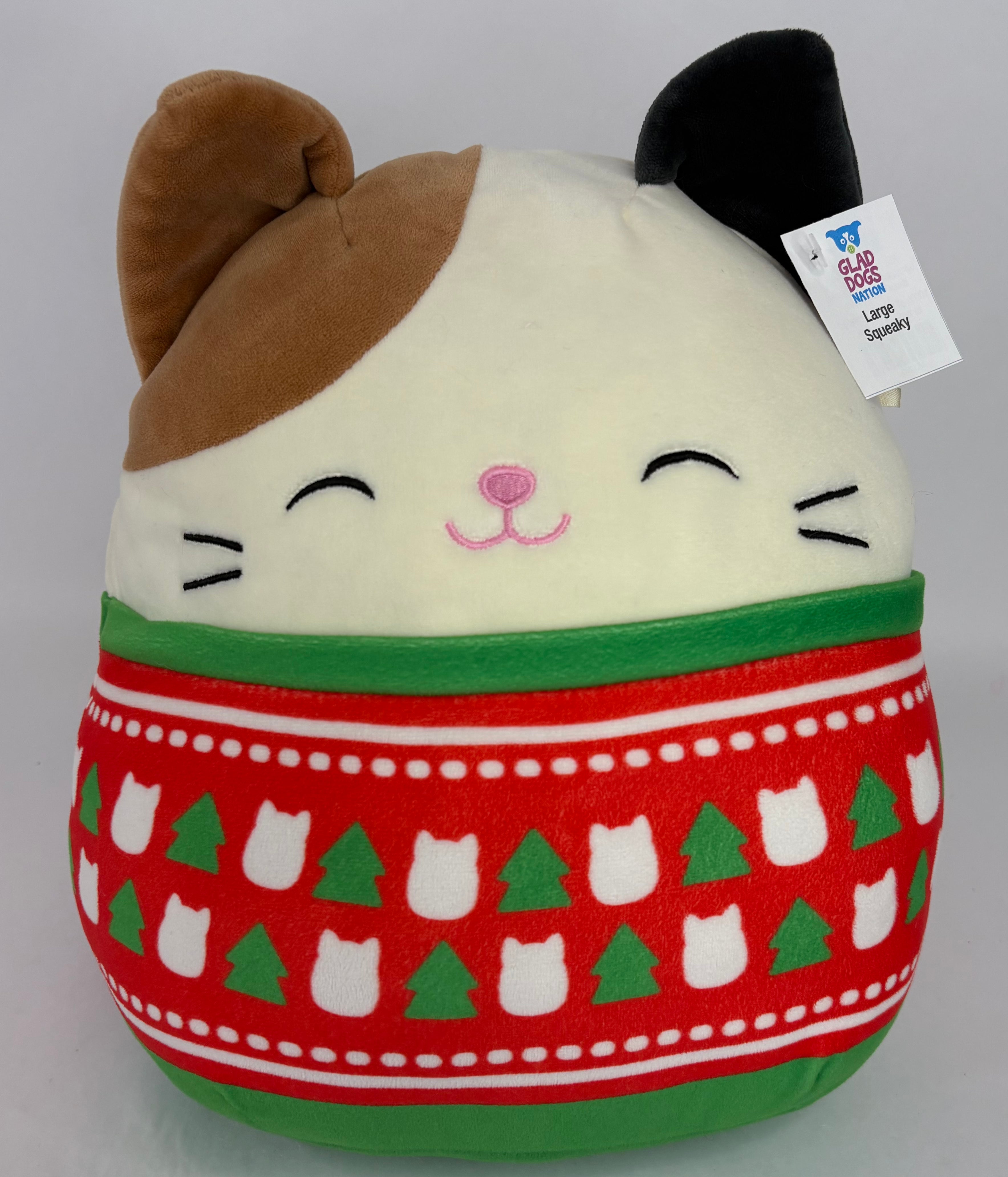 25% OFF! Large Stuffed &amp; SQUEAKY Plush Holiday Dog Toys